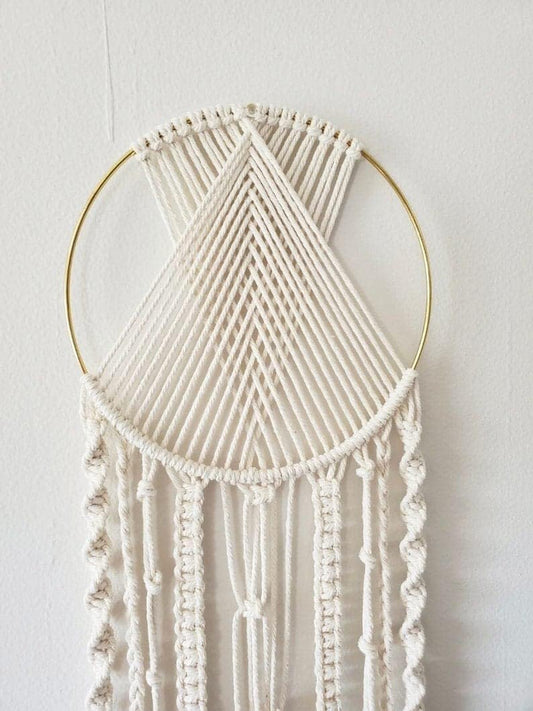 Dream Catcher Wall Hanging - 70cm | Macrame | Boho Chic-1
