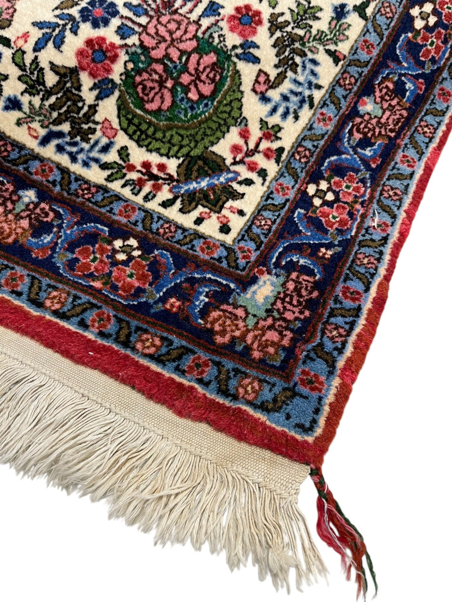 Saruk Persian Vintage Hand Knotted Wool Rug - 120 x 75 cm