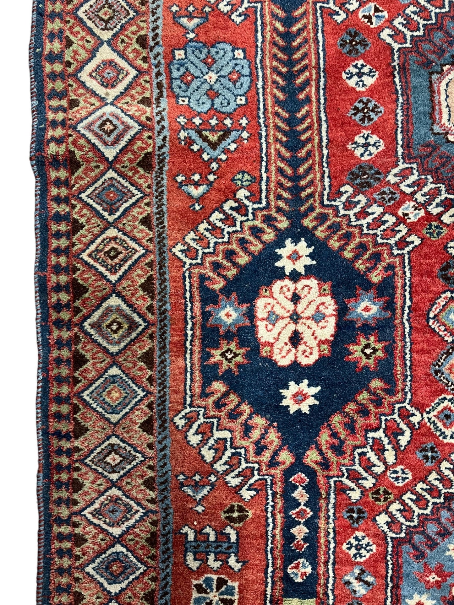 Yalameh Persian Vintage Hand Knotted Wool Rug - 160 x 100 cm