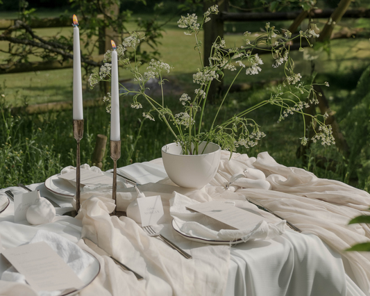 Margo Iron Rustic Candle Holder Set