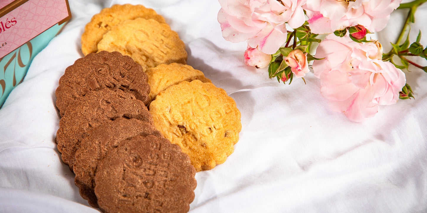 Thin shortbread made with pure fresh butter