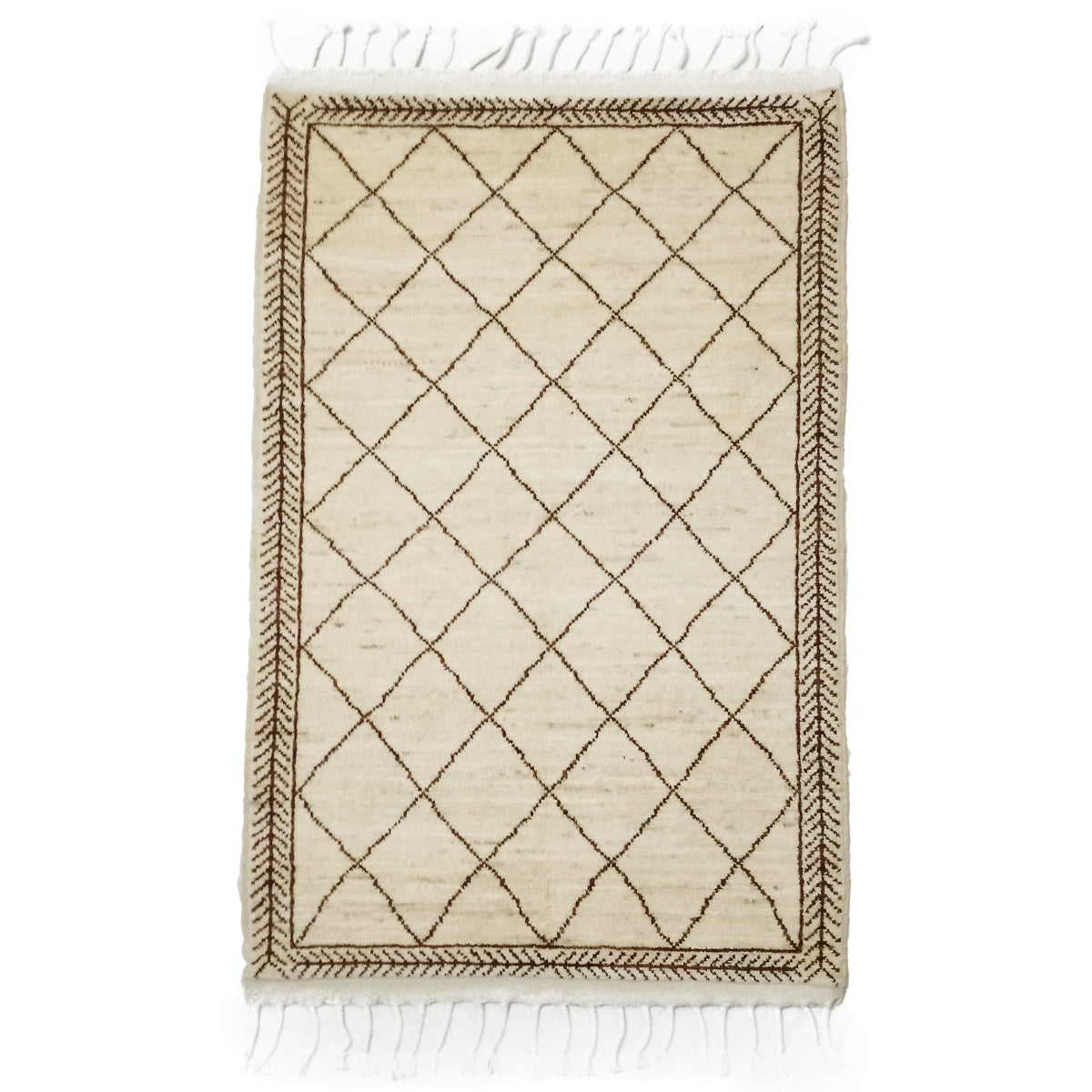 Moroccan -Pearl- Bush -Woolen- Rugs