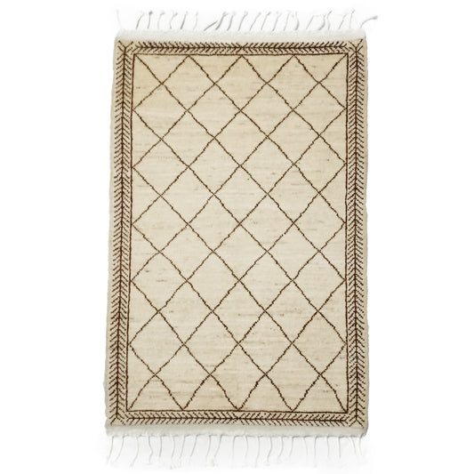 Moroccan -Pearl- Bush -Woolen- Rugs