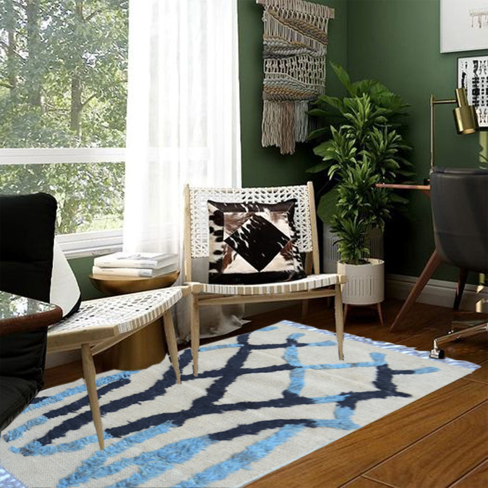 IKAT Malayta Casper Kilim Rug-0