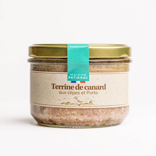 Duck Terrine with Porcini mushroom and Porto wine