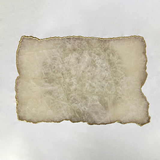 White Agate/Crystal/Gemstone/Quartz Table