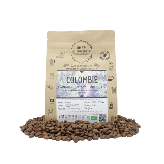 Specialty Coffee,  Colombia, Fine Grind - Organic
