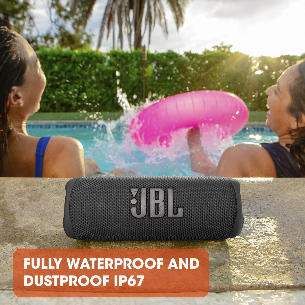 Portable Bluetooth Speakers JBL Flip 6 Printed 20 W
