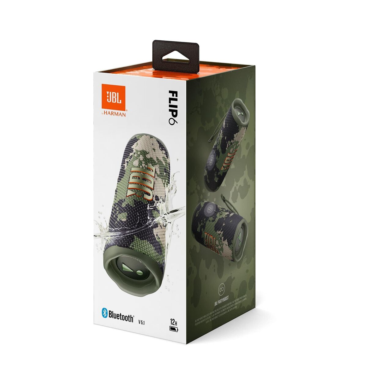 Portable Bluetooth Speakers JBL Flip 6 Printed 20 W