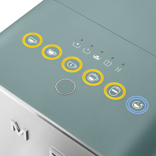 Superautomatic Coffee Maker Smeg BCC13EGMEU Green 1350 W 19 bar 1,4 L