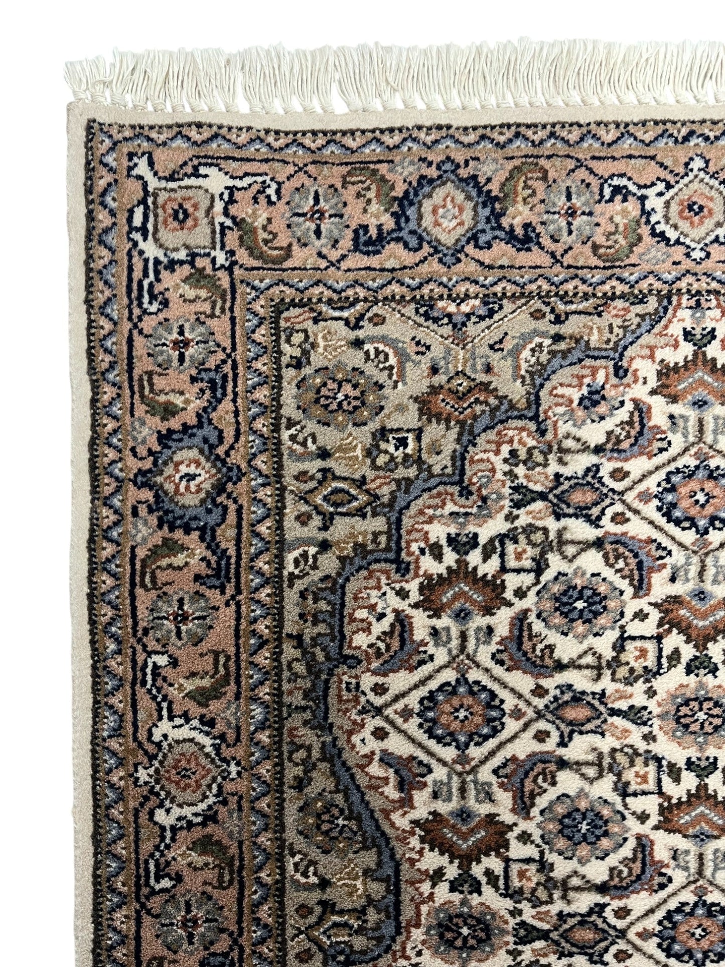 Saruk Persian Vintage Hand Knotted Wool Rug - 145 x 70 cm