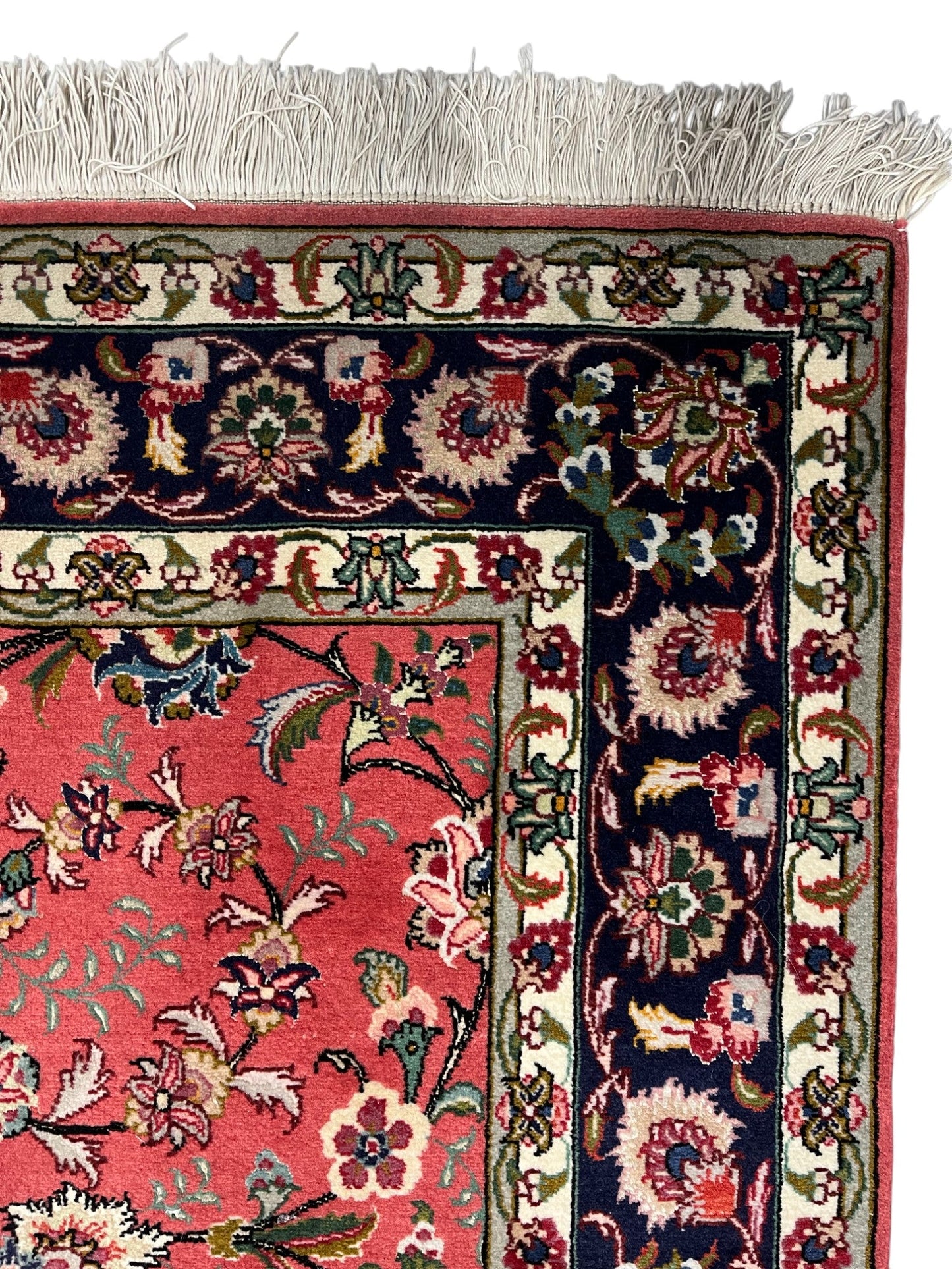 Tabriz Persian Vintage Hand Knotted Wool Rug - 150 x 100 cm