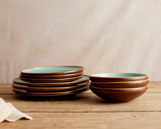 Josephine Porcelain Round Starter Plate