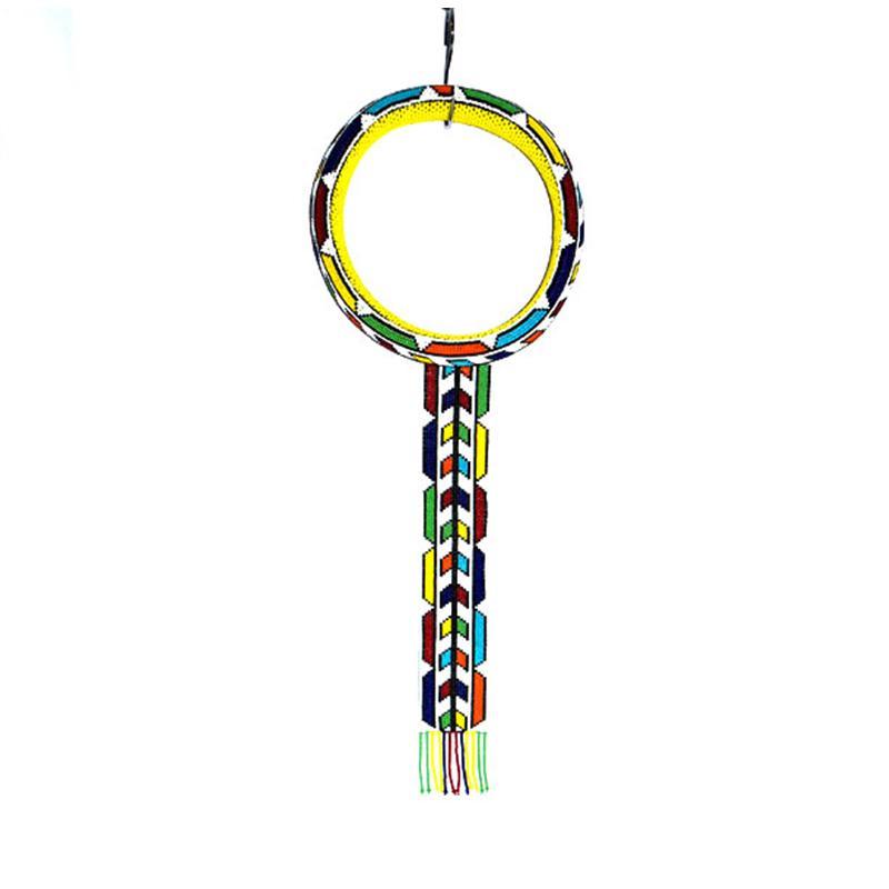 Ndebele Neck Ring with tie 06-1