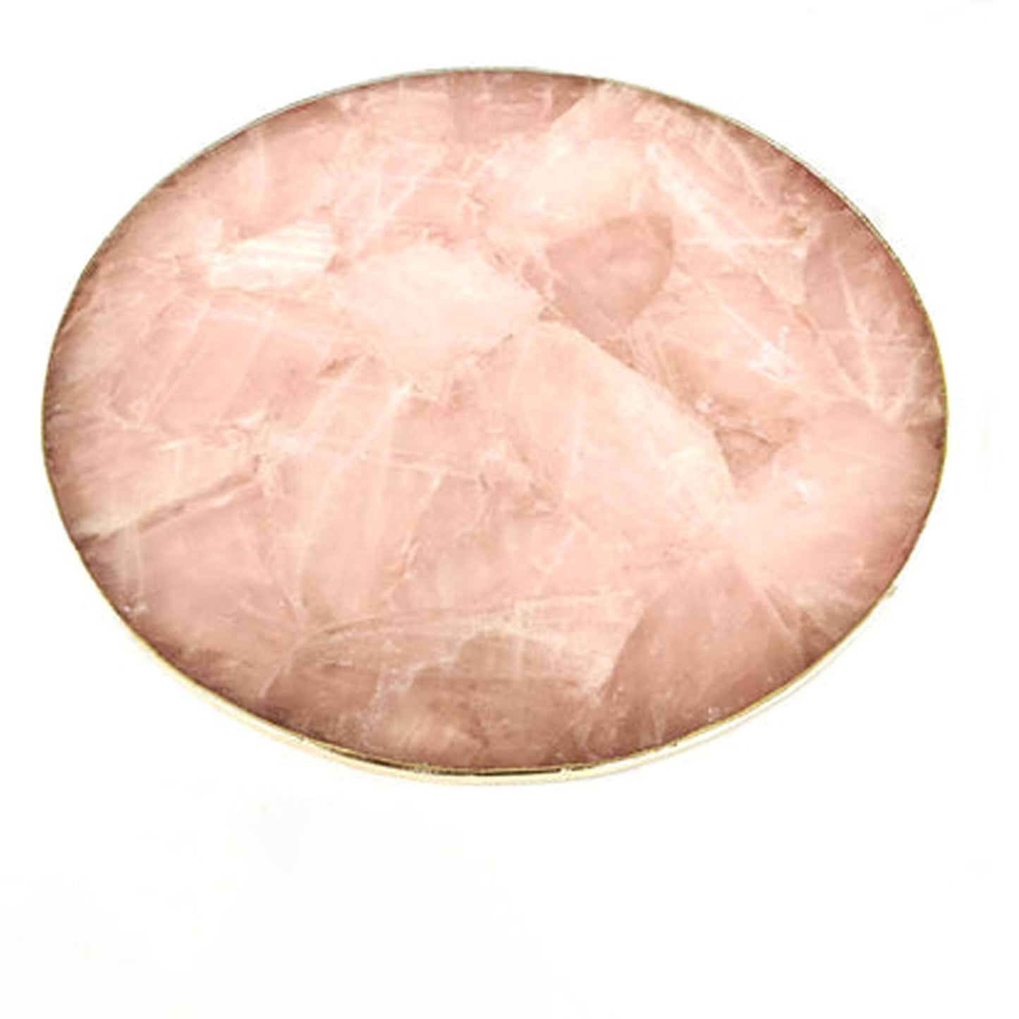 Rose Quartz  Agate Cheese Platter/Tray | Circular |