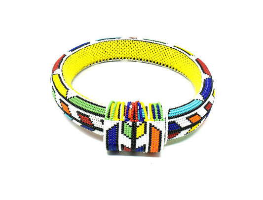 Ndebele Neck Ring with tie 06-0