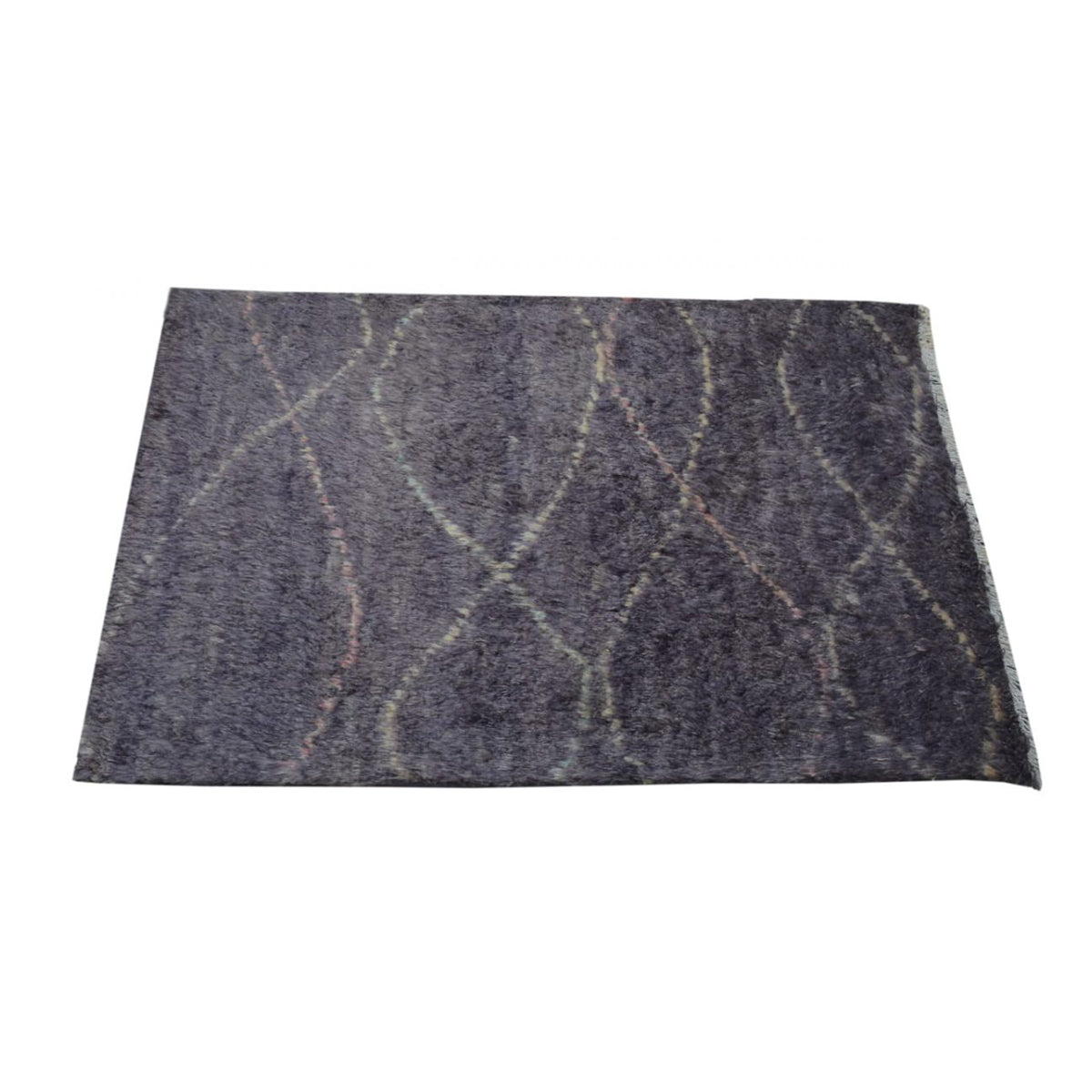 Moroccan-Handknotted-Soft-Bedroom-Rug