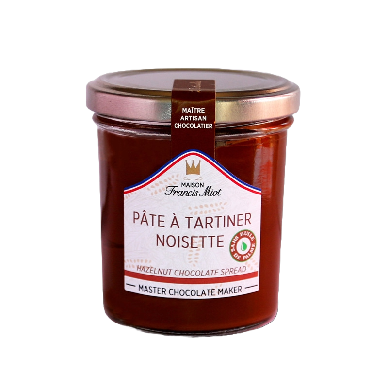 Hazelnut spread organic palm oil free