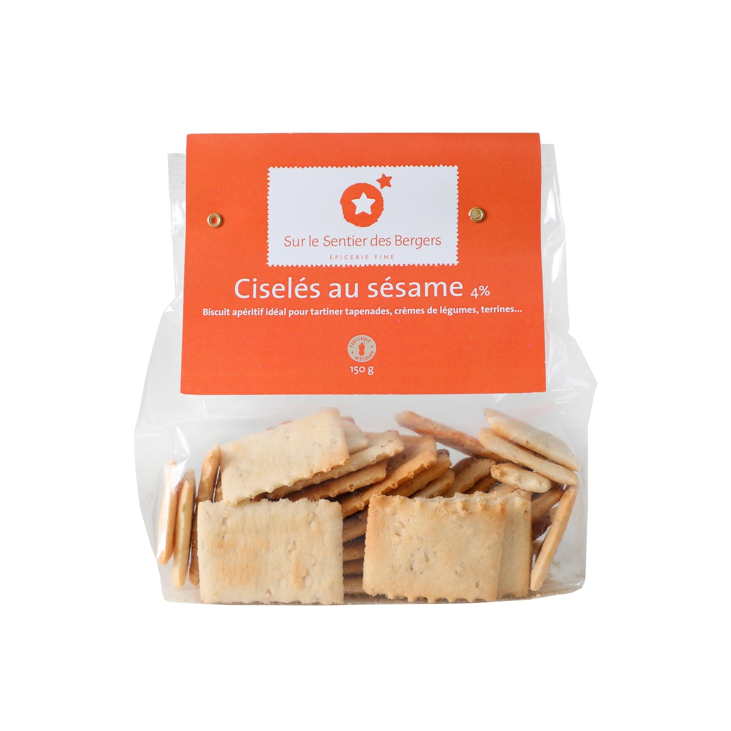 Sesame Chips – Savory Snack Crackers