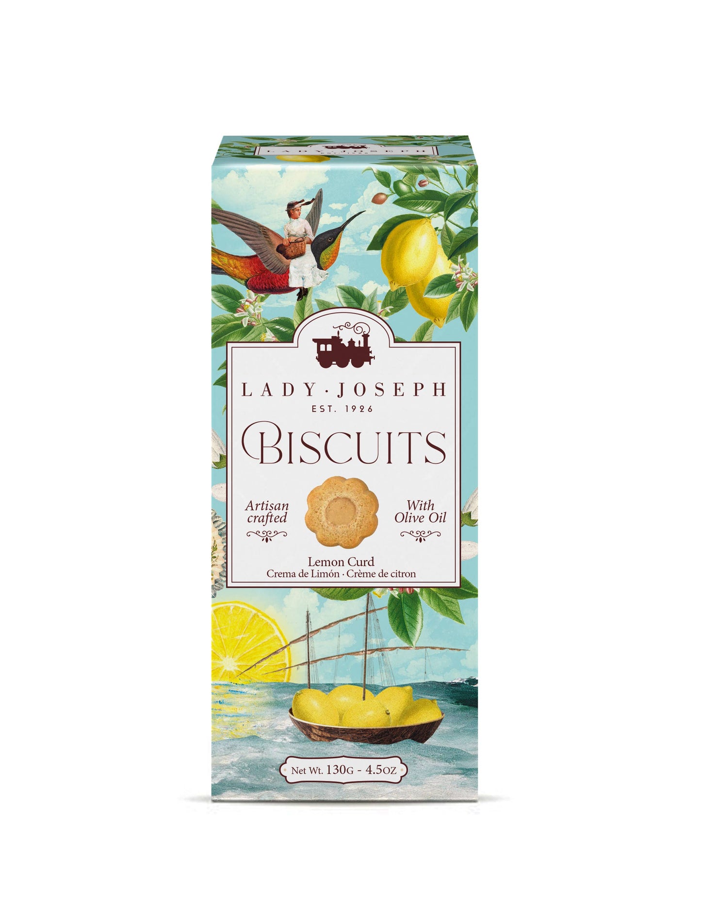 Lemon curd biscuits