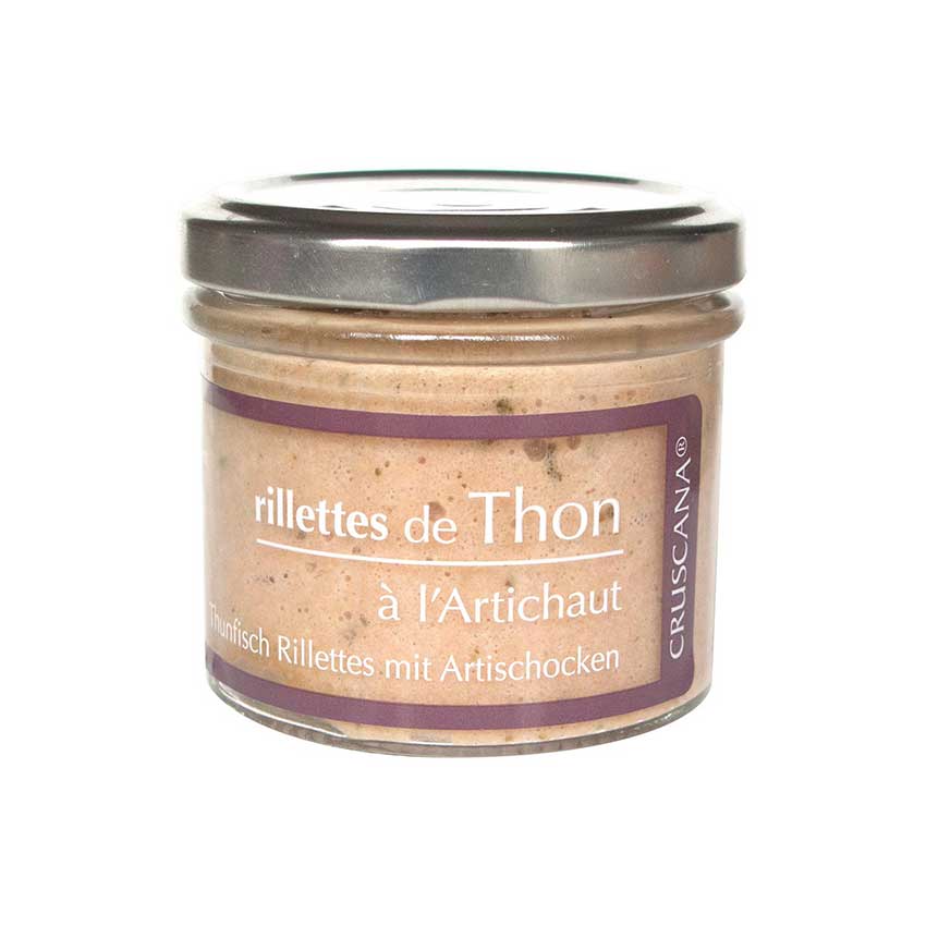 Rillettes de thon aux artichauts