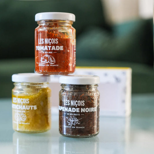 Trio of Spreads – Anchovies, Tomato, Olive